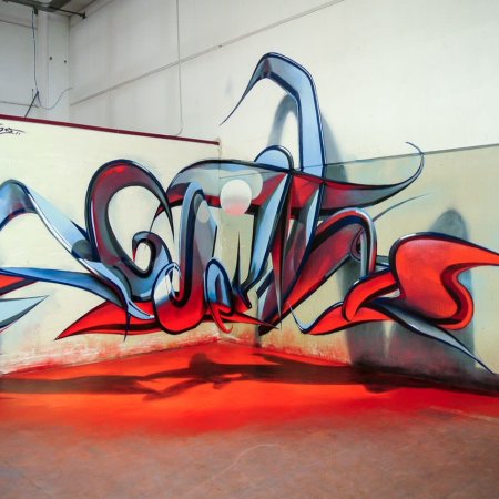 Объёмные стили граффити