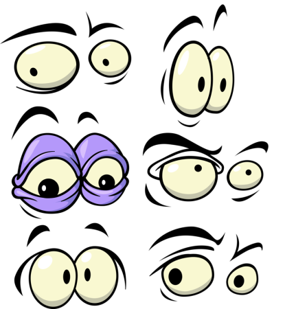 Смешные глаза