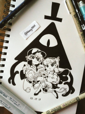 Скетчбуки Гравити Фолз