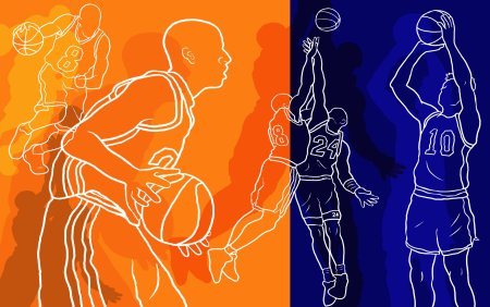 Баскетбол граффити