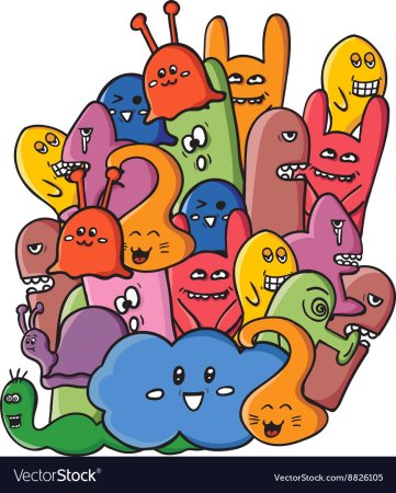 Граффити монстры