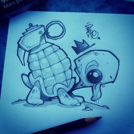 Граффити монстры