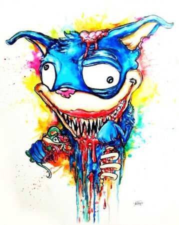 Граффити монстры