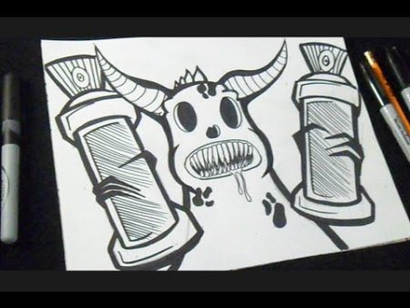 Граффити монстрики