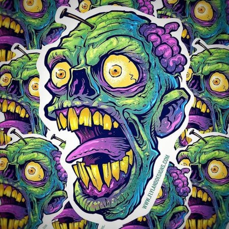 Граффити рисунки зомби