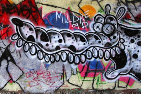 Детские рисунки в стиле граффити