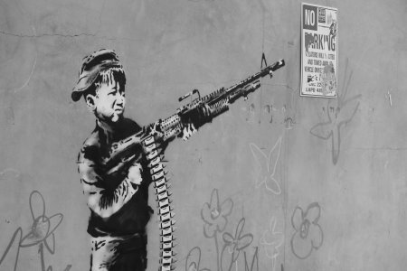 Бэнкси солдат
