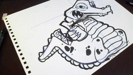 Крокодил скетч