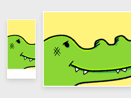 Крокодил граффити