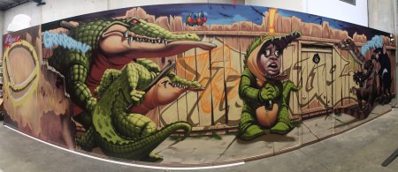 Спортивный крокодил