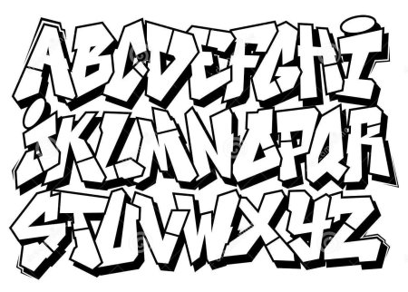 Граффити шрифты