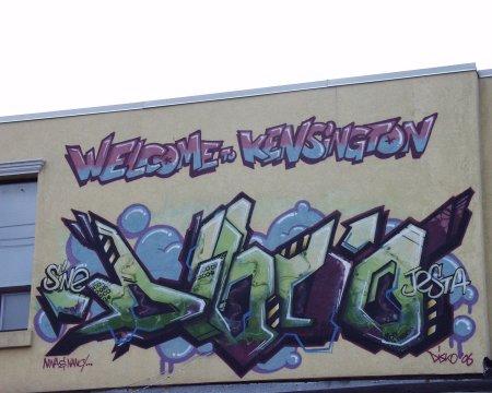 Обои граффити