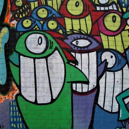 Граффити блики