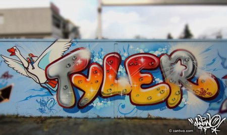 Наклейки для рисования граффити