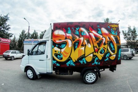 Граффити на газели
