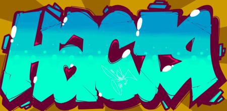 Граффити имя Настя