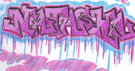 Рисунки для срисовки имя Настя