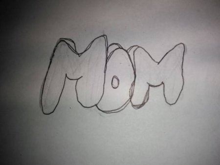 Самые легкие граффити карандашом