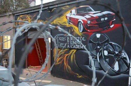 Граффити автосервис