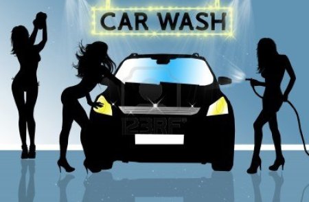 Логотип автосервиса и автомойки