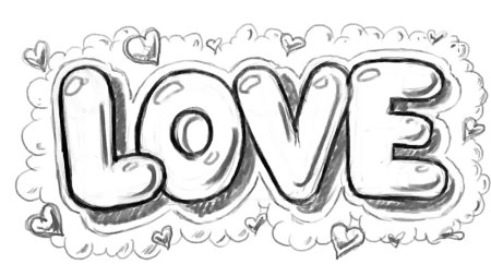 Красивые надписи карандашом