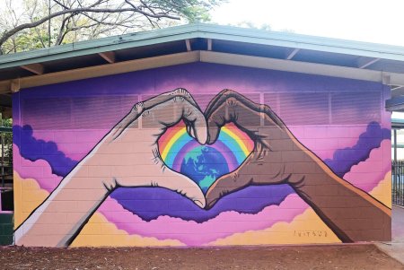 Граффити рисунки на стенах