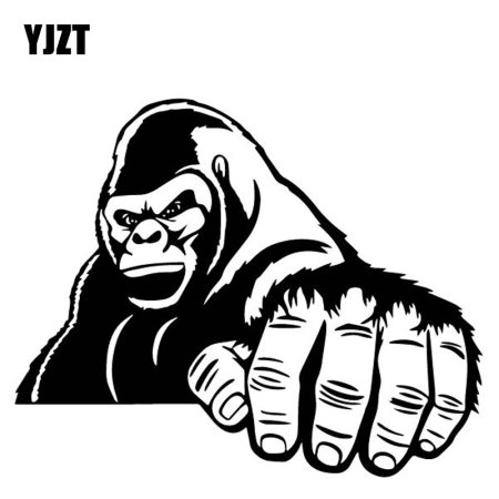 Наклейка горилла