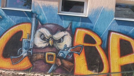 Роспись стен граффити