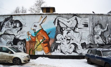 Граффити новый год