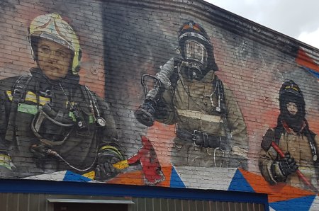 Граффити пожарные