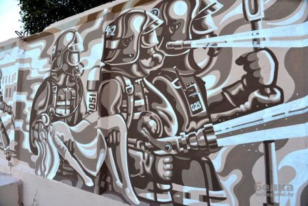 Граффити пожарные