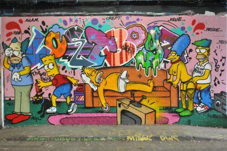 Раскраски симсон барт симпсон