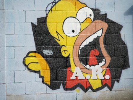 Граффити гомер
