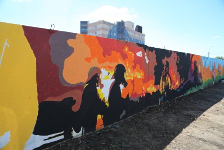 Граффити на 26 микрорайоне Липецк