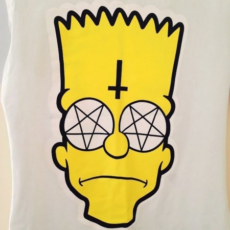 Барт симпсон граффити