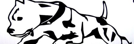 Логотип стаффордширского терьера