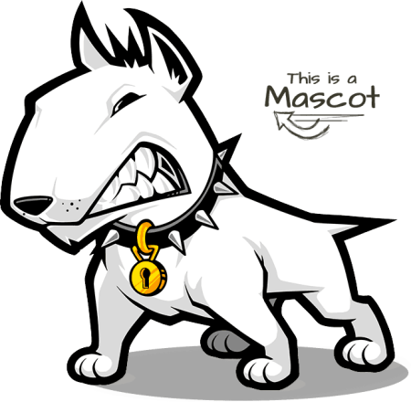 Бультерьер вектор