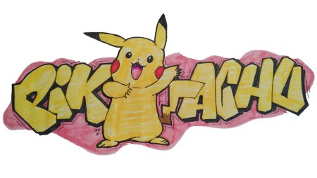 Граффити Пикачу