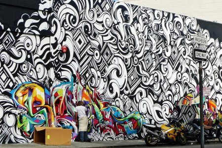 Обои граффити