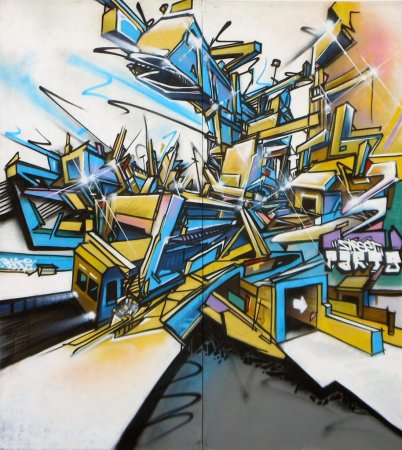 Граффити абстракция