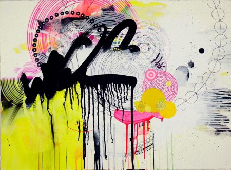 Абстрактное граффити