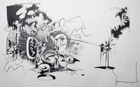 Граффити абстракция