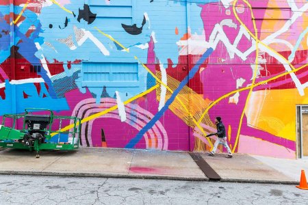 Обои граффити