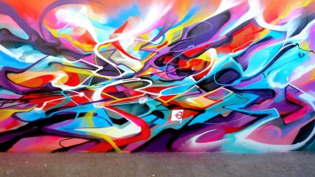 Граффити на стене