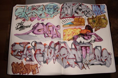 Граффити Black book
