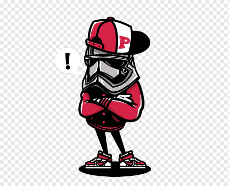 Персонажи в стиле граффити