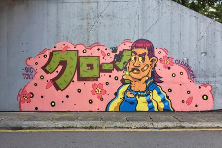 Граффити персонажи