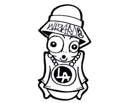 Граффити персонажи