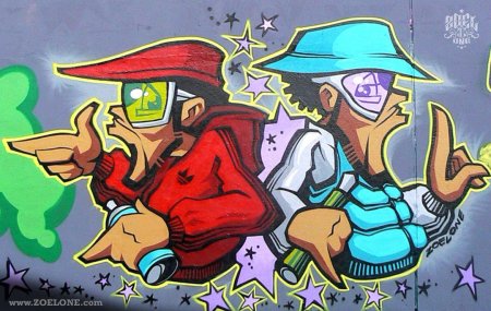 Граффити персонажи