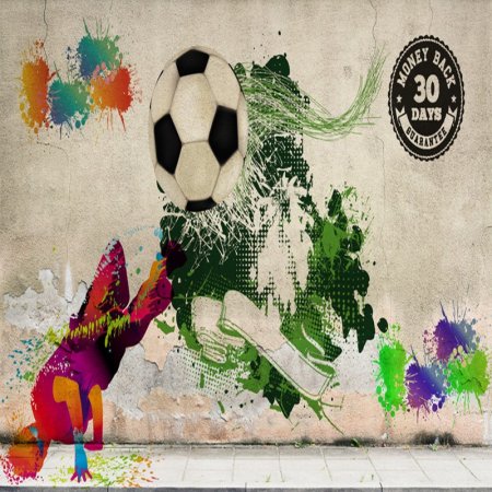 Граффити на тему футбол